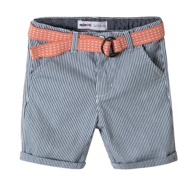 Minoti Boys Striped Shorts (Blue)