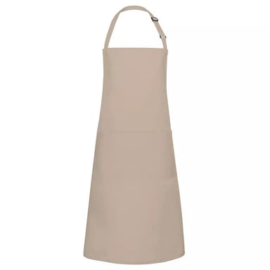 Karlowsky Basic Pocket Buckle Bib Apron (Sand)