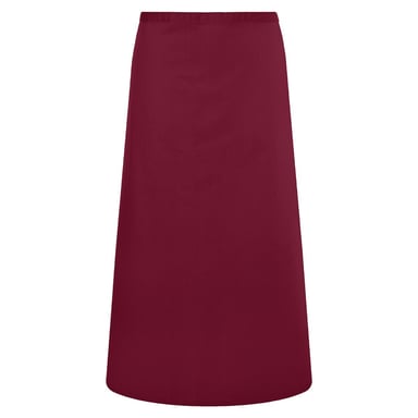 Karlowsky Basic Bistro Contrast Apron (Bordeaux)