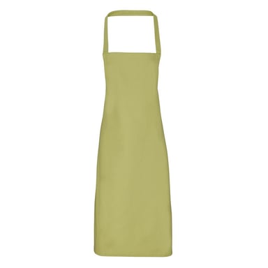 Premier Organic Cotton Bib Apron (Lime)