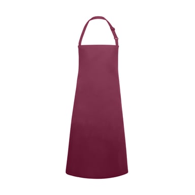 Karlowsky Pocket Buckle Bib Apron (Bordeaux)