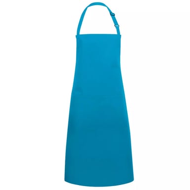 Karlowsky Basic Pocket Buckle Bib Apron (Turquoise)