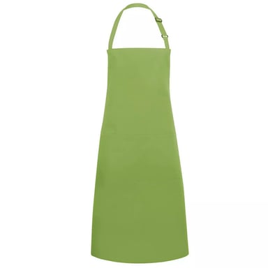 Karlowsky Basic Pocket Buckle Bib Apron (Lime)