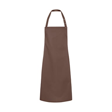 Karlowsky Santorini Press Stud Bib Apron (Light Brown)