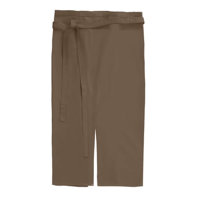 CG Milano Front Slit Apron (Taupe)