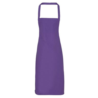 Premier Organic Cotton Bib Apron (Purple)