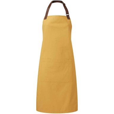 Premier Annex Oxford Bib Apron (Mustard)