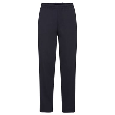 Fruit of the Loom Unisex Adult Classic Open Hem Jogging Bottoms (Deep Navy)