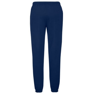 Fruit of the Loom Mens Classic Elasticated Cuff Jogging Bottoms (Navy)