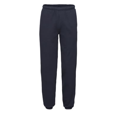 Fruit of the Loom Mens Elasticated Hem Jogging Bottoms (Deep Navy)