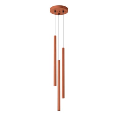 Bright Home Hanglamp bruno modern 3 lichtpunten rode