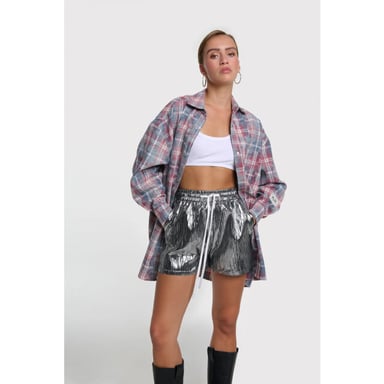 Alix The Label 2603157558 silver short