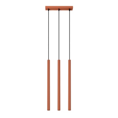 Bright Home Hanglamp bruno modern 3 lichtpunten rode