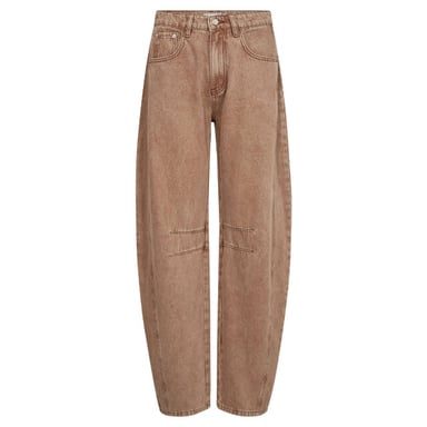 Haute L'Amitié Haute l’amitié drew barrel panel tall jeans camel