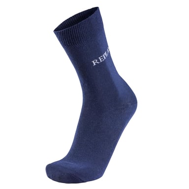 Replay Unisex Adult Logo Socks (Pack of 3) (Dark Blue/Grey)