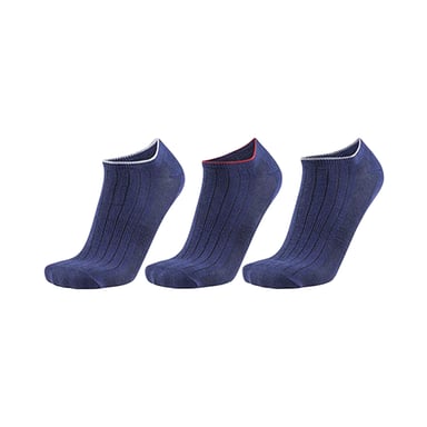 Replay Unisex Adult Ultra Light Liner Socks (Pack of 3) (Dark Blue)