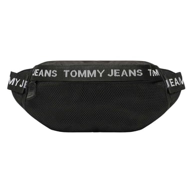 Tommy Hilfiger Mesh Panel Waist Bag (Black)
