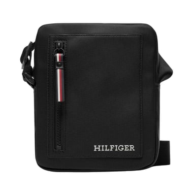 Tommy Hilfiger Plain Crossbody Bag (Black)