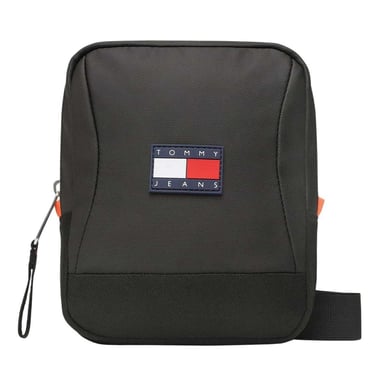 Tommy Hilfiger Logo Crossbody Bag (Black)