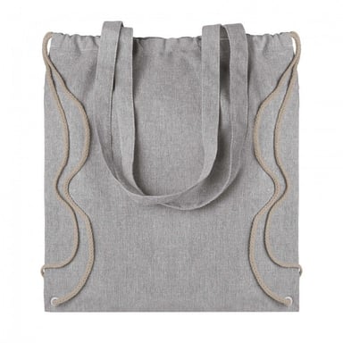 SOLS Atlanta Twin Handle Drawstring Bag (Grey Melange)