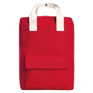 Halfar Like Plain Backpack (Red)