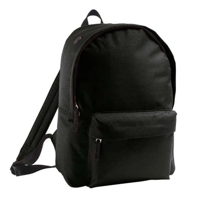 SOLS Rider Plain Backpack (Black)