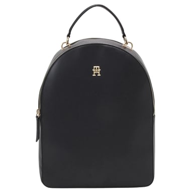 Tommy Hilfiger Womens/Ladies Logo Backpack (Black)