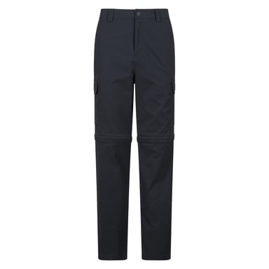 Mountain Warehouse Mens Delta Stretch Zip-Off Trousers (Black)