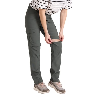 Mountain Warehouse Womens/Ladies Conniston Zip-Off Trousers (Khaki Green)