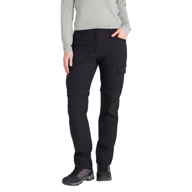 Mountain Warehouse Womens/Ladies Conniston Zip-Off Trousers (Black)