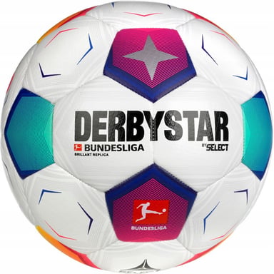 Select DerbyStar Bundesliga 2023 Brilliant Replica Football (White)