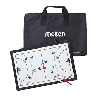 Molten MSBH Handball Tactic Board With Carry case (Black/White)