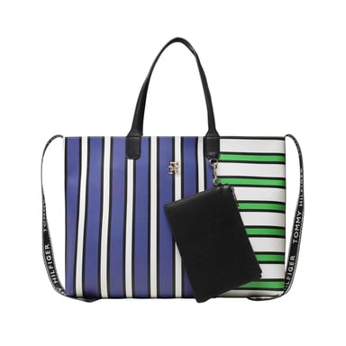 Tommy Hilfiger Colour Block Handbag (Blue/Green)