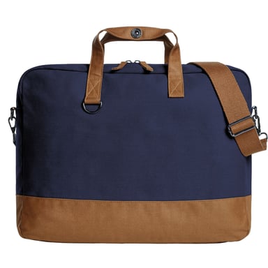 Halfar Life Laptop Bag (Navy/Brown)