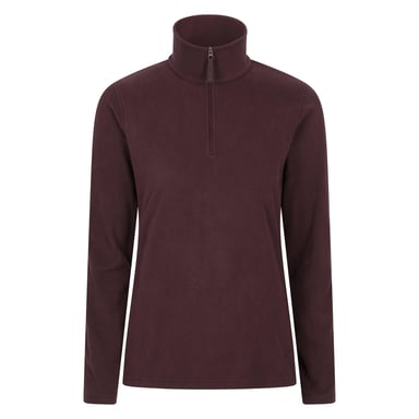 Mountain Warehouse Womens/Ladies Camber II Fleece Top (Brown)