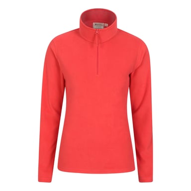 Mountain Warehouse Womens/Ladies Camber II Fleece Top (Active Red)