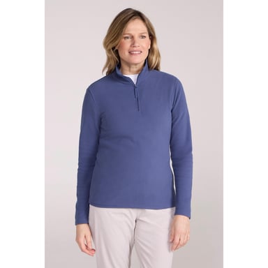 Mountain Warehouse Womens/Ladies Camber II Fleece Top (Indigo)