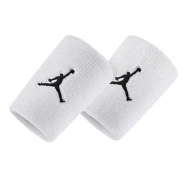 Nike Jordan Jumpman Polsband (Set van 2) (Wit)