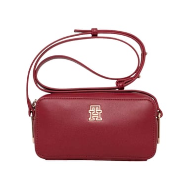 Tommy Hilfiger Womens/Ladies Timeless Logo Handbag (Burgundy)