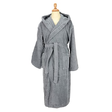 ARTG Womens/Ladies Hooded Robe (Anthracite Grey)