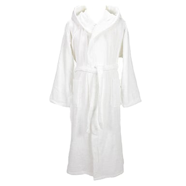 ARTG Womens/Ladies Hooded Robe (White)