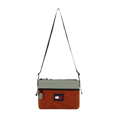 Tommy Jeans Mens Pouch (Orange/Grey)