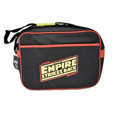 Star Wars The Empire Strikes Back Retro Schoudertas (Zwart/Rood/Geel)