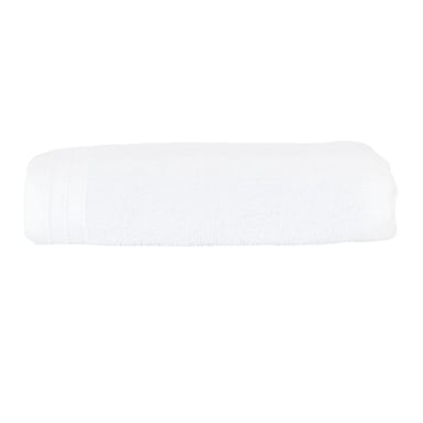 The One Towelling Plain Organic Towel (White)