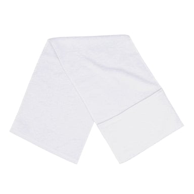 Towel City Pocket Gym Towel (White)