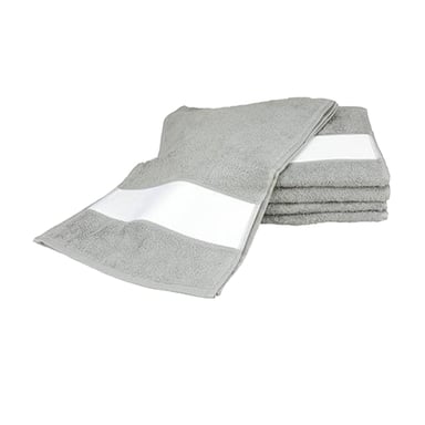ARTG Subli-Me Sports Towel (Light Grey)