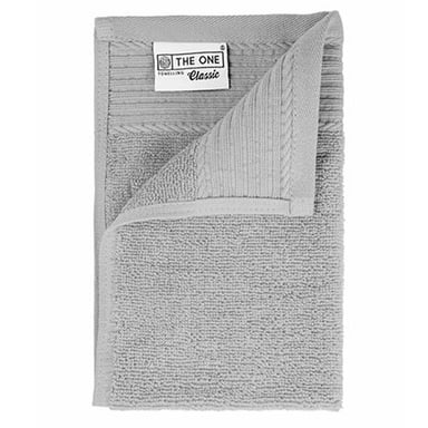The One Towelling Classic Guest Towel (Silver Grey)