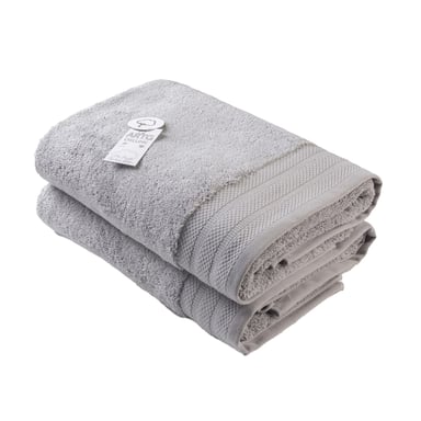 ARTG Excellent Deluxe Bath Towel (Light Grey)