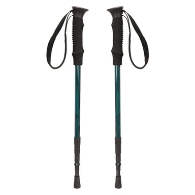 Mountain Warehouse Compact Walking Pole (Pack of 2) (Teal)