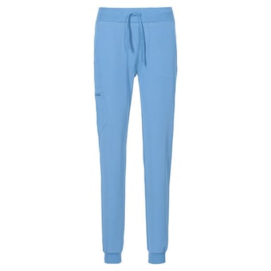 Exner Unisex Adult Stretch Plain Trousers (Light Blue)